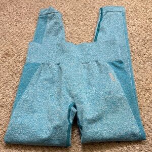 Gymshark High Waisted FLEX Teal Leggings